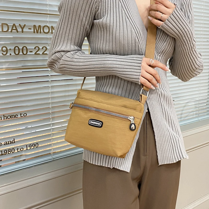 Fashion Women Messenger Bag Nylon Oxford Waterproof Shoulder Package Tote Purse Casual Travel Crossbody Bag bolsa feminina