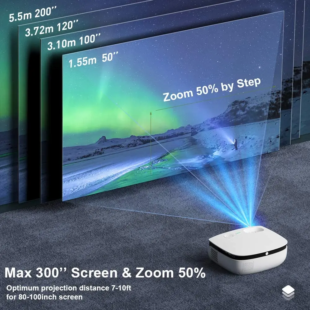 Мини-проектор S25 6500 лм проектор для телефона видеопроектор 1080P зеркальный