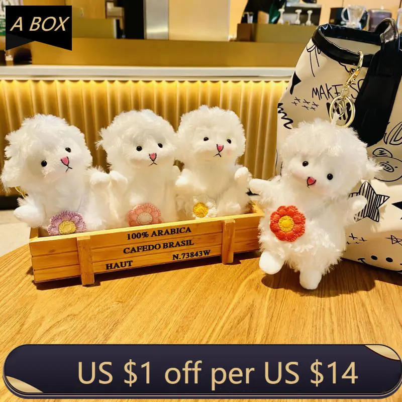 

Cute Small Sheep Keychain For Girls Women Fashion Backpack Keyring Wholesale Cartoon Plush Sheep Doll Car Keychain For Keys 2023