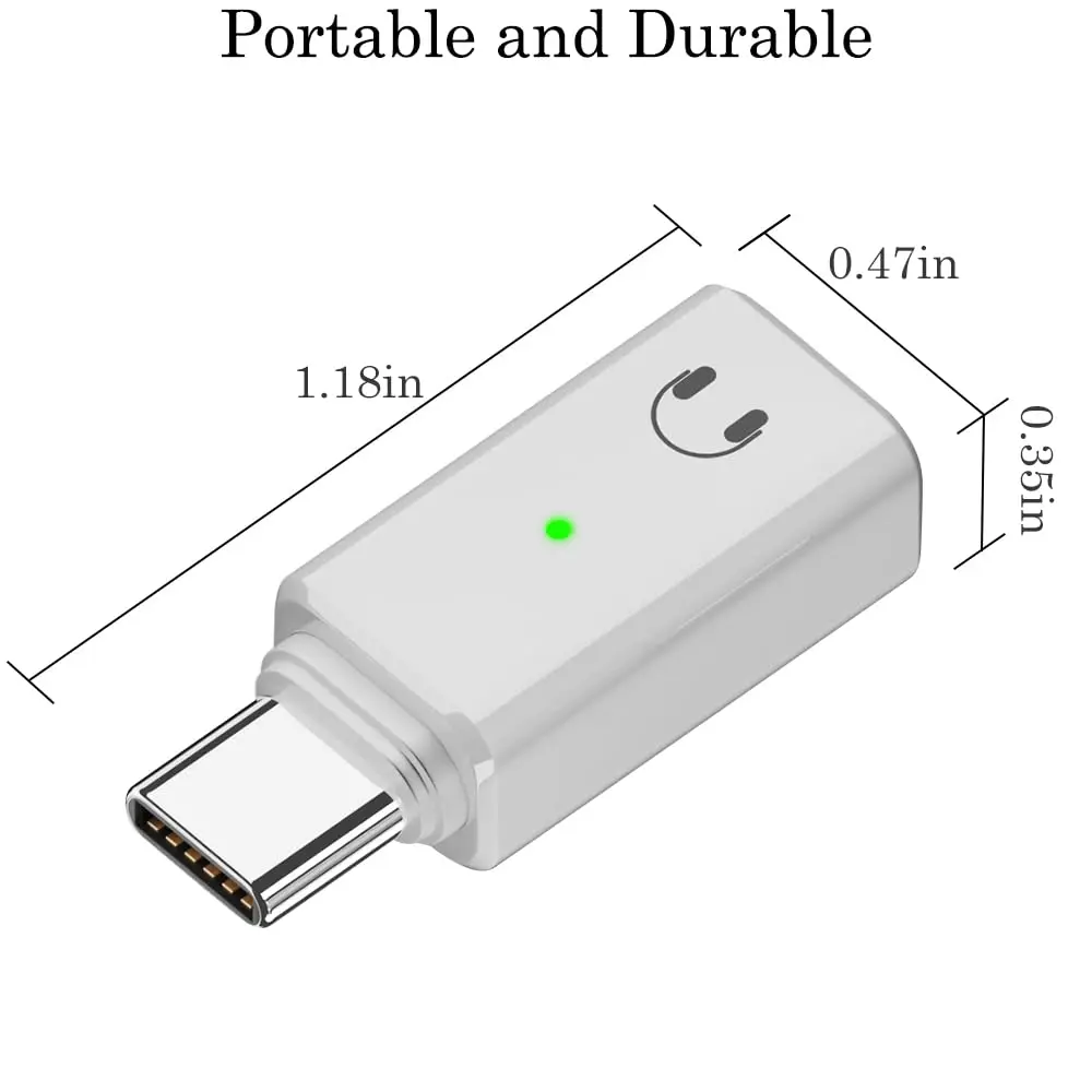 Аудиоадаптер USB C к Lightning конвертер папа на наушники для iPhone 15 серии iPad MacBook