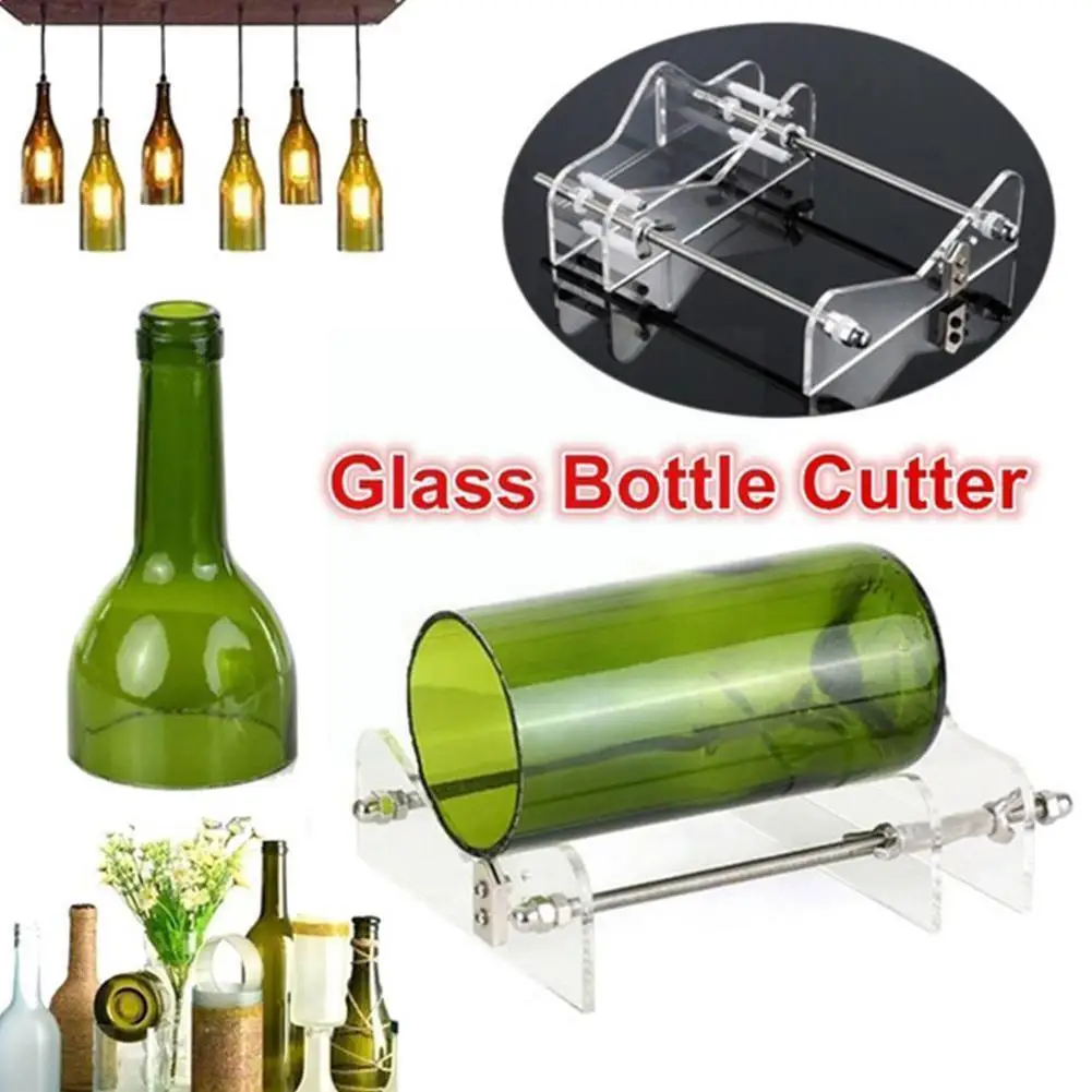 

Glass Bottle Cutter Professional For Beer Bottles Cutting Glass Bottle-cutter Diy Cut Tools Machine Wine Beer With Screwdri L1m0