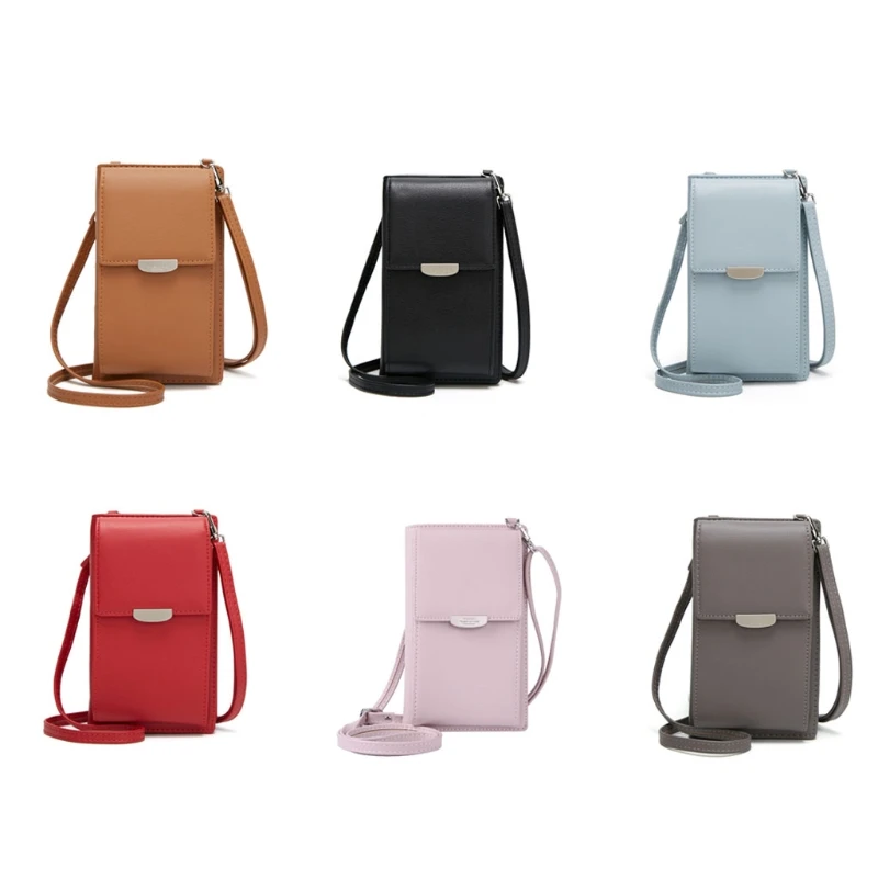 

Women PU Leather Crossbody Phone Bag Lady Girls Small Credit Card Holder Shoulder Purse 2022 Female Casual Shopping Tote Handbag