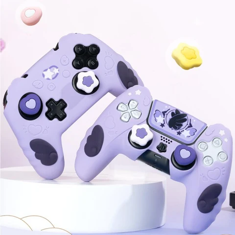 Силиконовый чехол GURSIGE Geekshare Love для Sony Dualsense 5