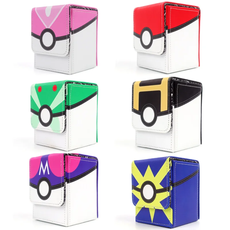 

Коробка для хранения карт Pokemon 79*82*104 мм, коробка для игровых карт Polaroid, коробка для хранения фотографий, коробка для хранения карт Таро, коробка для хранения периферийных небольших карт