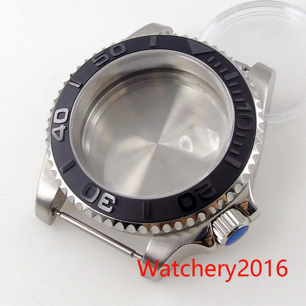 Чехол для часов BLIGER Черный Водонепроницаемый чехол NH35A NH36A ETA2824 PT5000 40 мм 100 o |