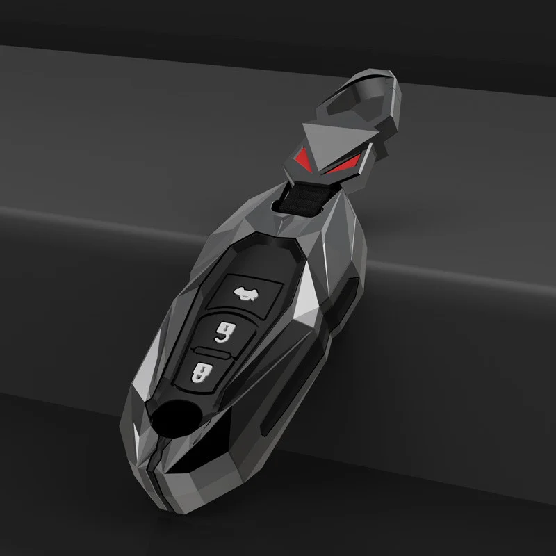 

Black Car Key Case Cover Holder For Mazda 2 3 5 6 Gh Gj Cx3 Cx5 Cx9 Cx-5 Cx 2020 Accessories Key Shells Car-Styling Keychain