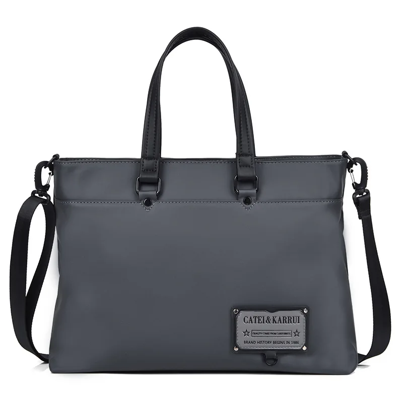 Men Oxford Briefcase Male Business Casual Handbags Men's Large Capacity Bags Laptop Bags Documents Storage Bag Fashion Shoulder