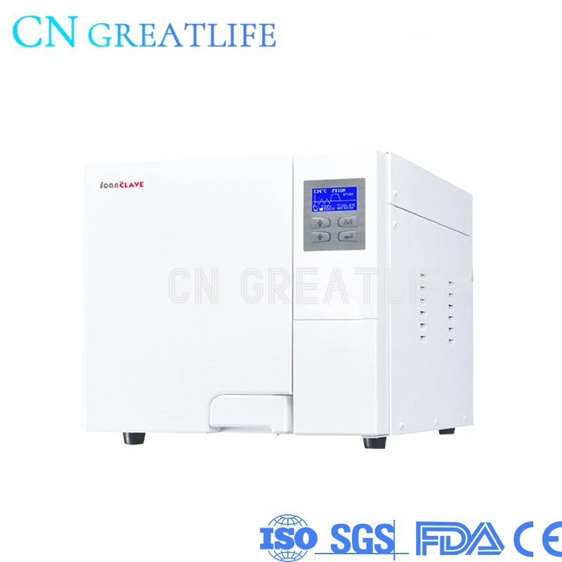 

Dental Equipment Portable Cleaning Dental Autoclave Sterilizer Disinfecting Cabinet with Printer