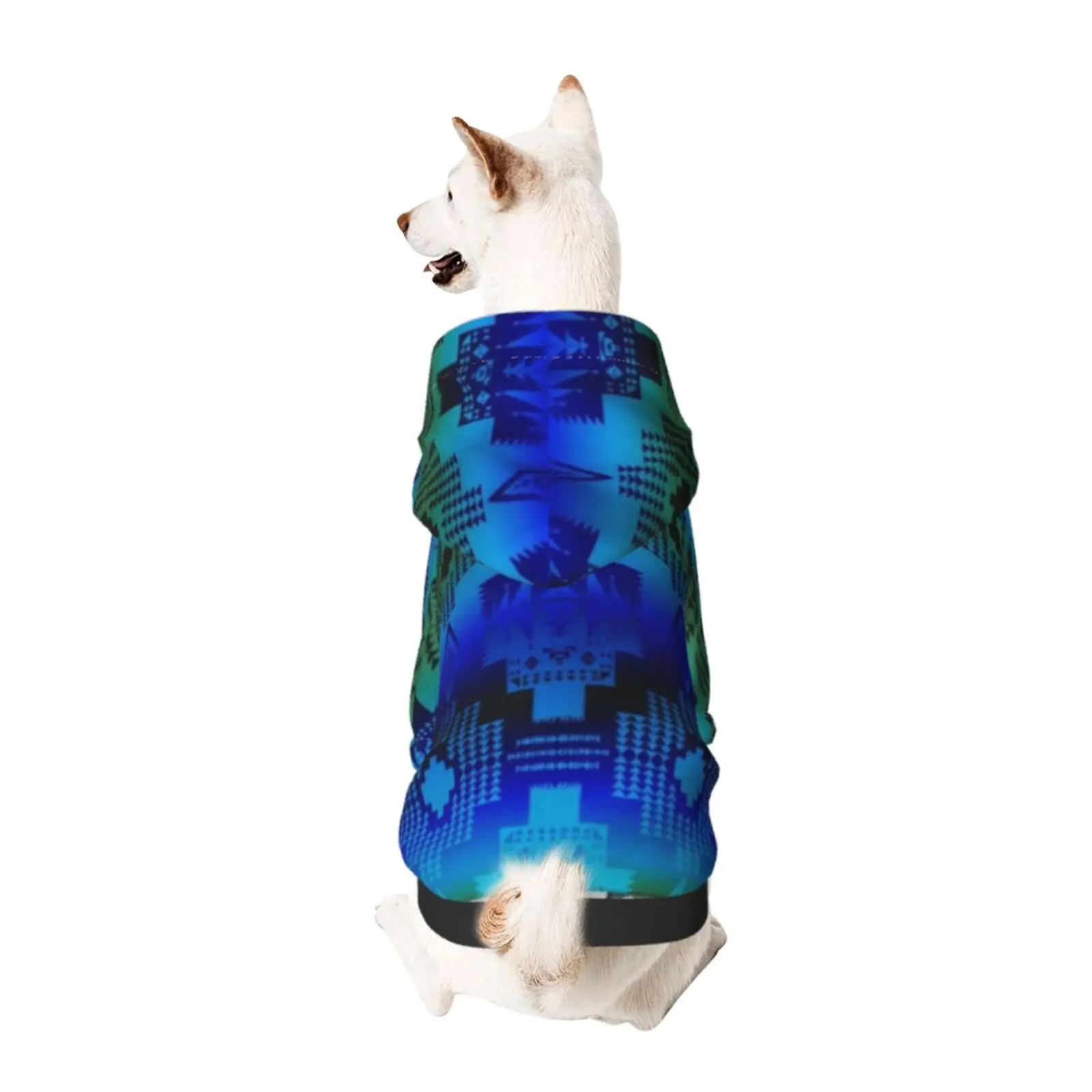 

Seven Tribes Lake, Cheveron Ziz Zag, Aztec Abstract, Tribal Fold, Geometric Retro, Rave Festival, Colorful Pet Sweatshirt