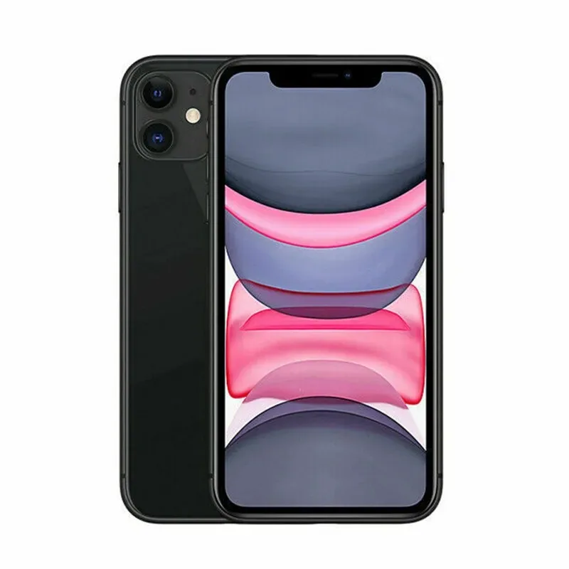 Восстановленный оригинальный смартфон Apple iPhone 11 с дисплеем Liquid Retina 6,1 дюйма, чипом A13 Bionic, 4 ГБ ОЗУ, 64 ГБ ПЗУ, разблокированный на заводе (art.: 3920dc72ff995) - 3920dc72ff995