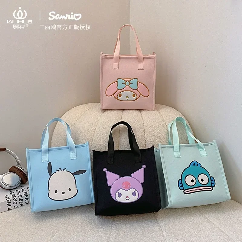 Косметичка Hello Kitty Melody кошельки и сумки для женщин Sanrio ручной стирки Kuromi большая