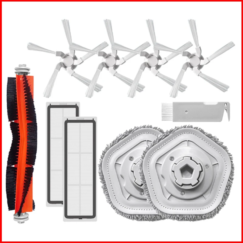 

Promotion!For Xiaomi Mijia Dreame Bot W10 W10pro Vacuum Cleaner Accessories, Main Side Brush, HEPA Filter, Mop Cloth Spare Parts