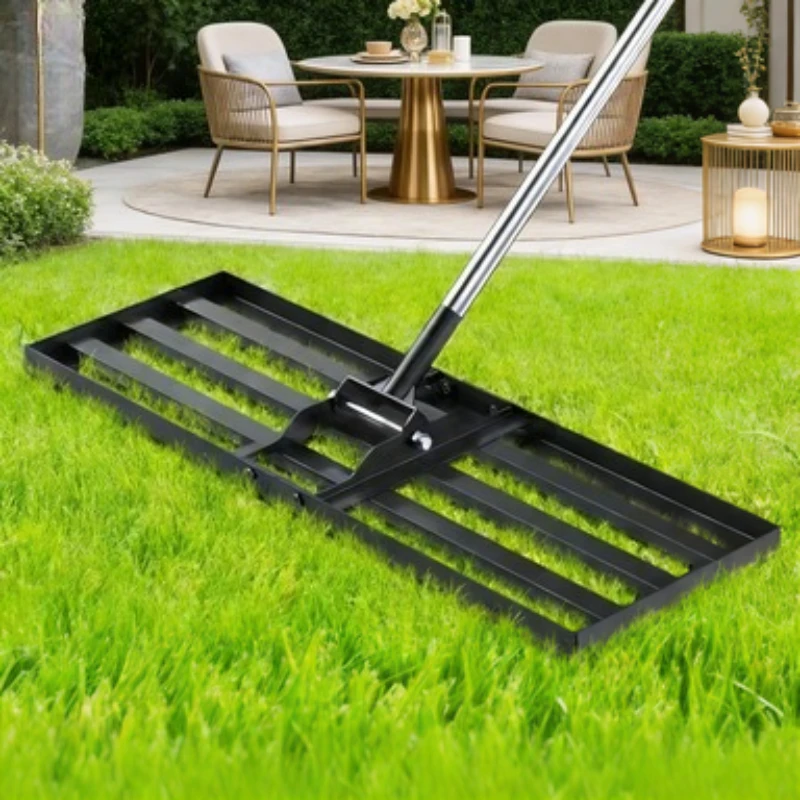 Фото Грабли-выравниватели для гольф-полей и садов Beach Crumb Garden Course Fertilizer Leveler №4