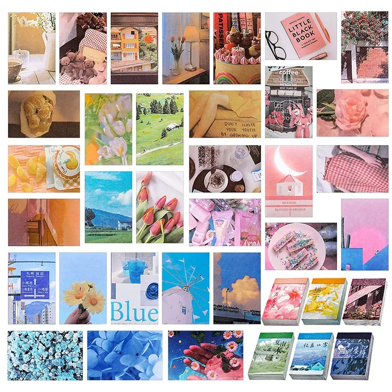 

300Pcs Washi Paper Sticker Set Daily Scenery Life Stuff Travel Vintage Stickers For Scrapbooking Journaling Planners