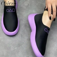 2022 new sneakers women summer fashion round toe ladies slip on casual shoes 35 43 large sized running walking sport flats