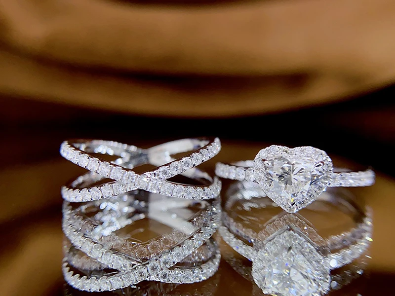 Рисунок 3 - LUOWEND 18K кольца из белого золота