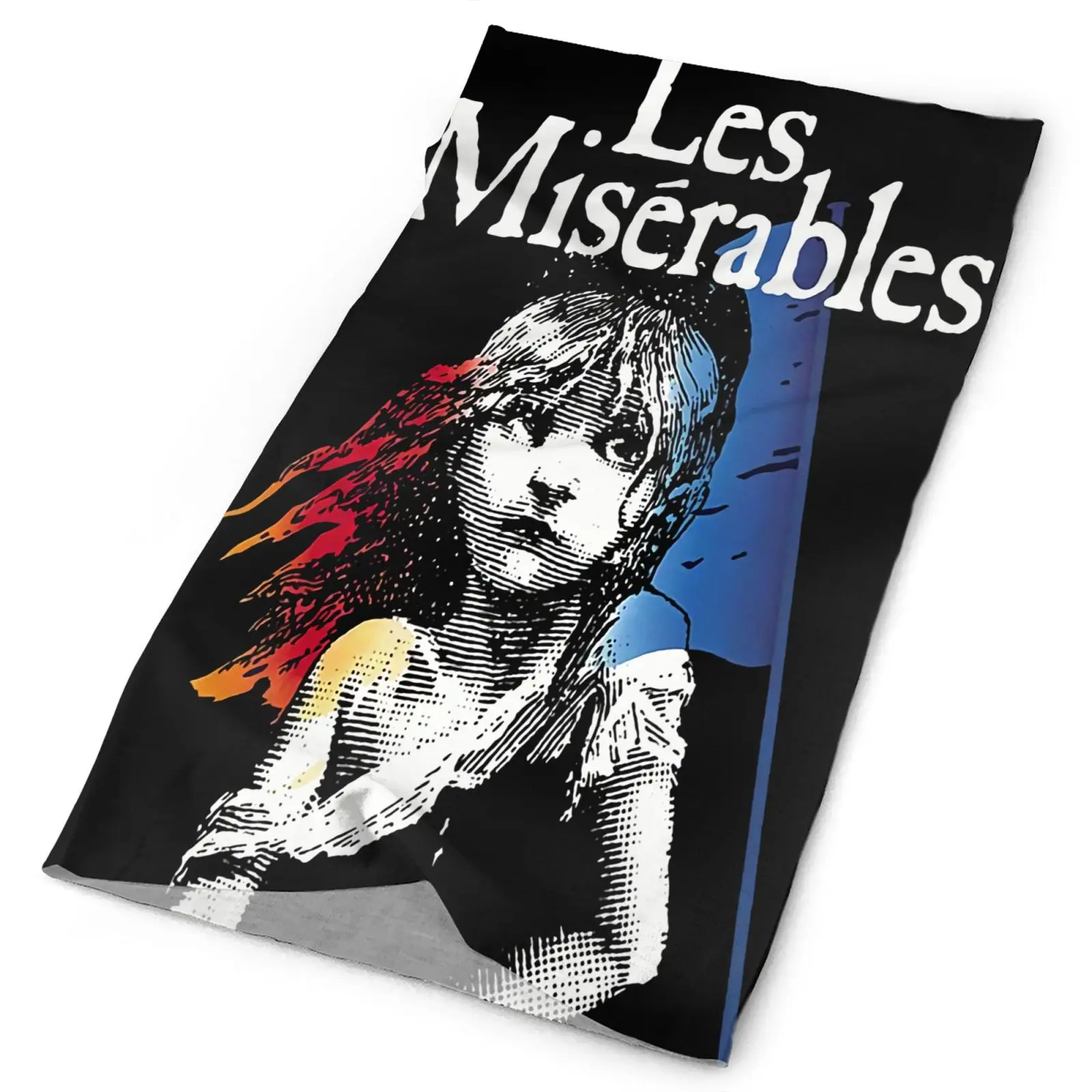 

Мужской шарф Les Miserables с изображением музыкального шоу на Бродвее, мужской шарф, модный мужской шарф-снуд