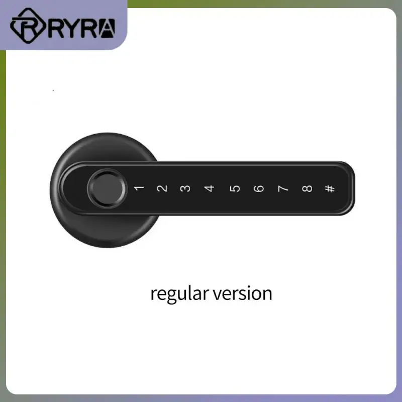 

Fingerprint Door Lock Multiple Fingerprints Practical Smart Keyless Door Lock Zinc Alloy Multi Opening Methods Quick Unlock