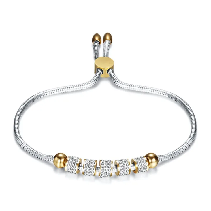 

STB5 R Endless Love Infinity Chain Bracelets On Hand Adjustable Bracelets For Woman Party Jewelry