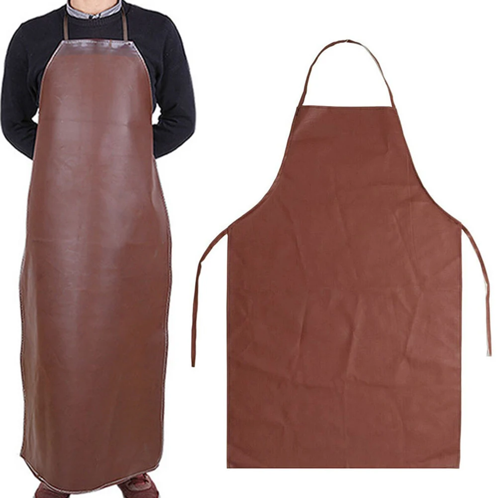 

1Pcs Welding Apron Welder Thornproof 116*63cm Polyurethane Heat Insulation Protection Workwear For Cooking Cutting Welding