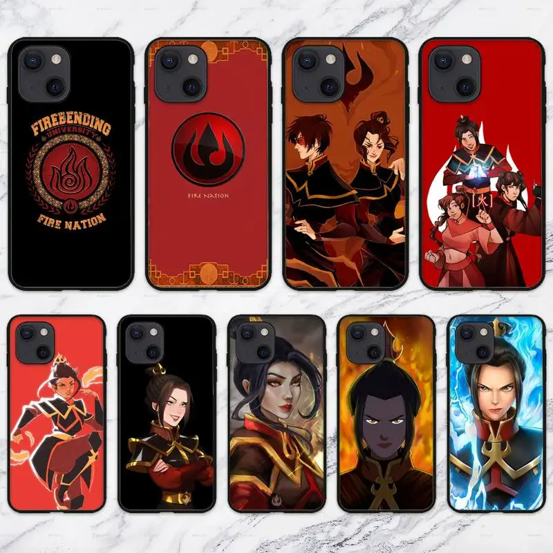 Чехол для телефона аниме Аватара Последний азвандер Азула для iPhone 11 12 Mini 13 Pro XS Max X 8 7 6s Plus 5 SE XR
