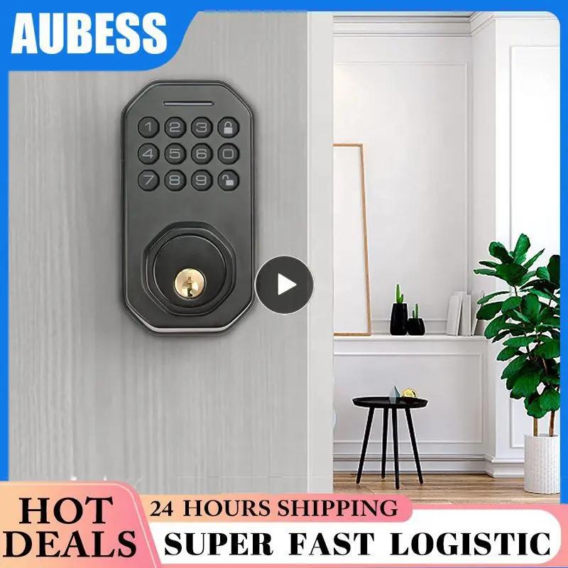 

2/3/5PCS Support App Remote Control Electronic Lock Tuya Wifi Low Power Alarm Digital Lock Keyless Remote Control Smart Home