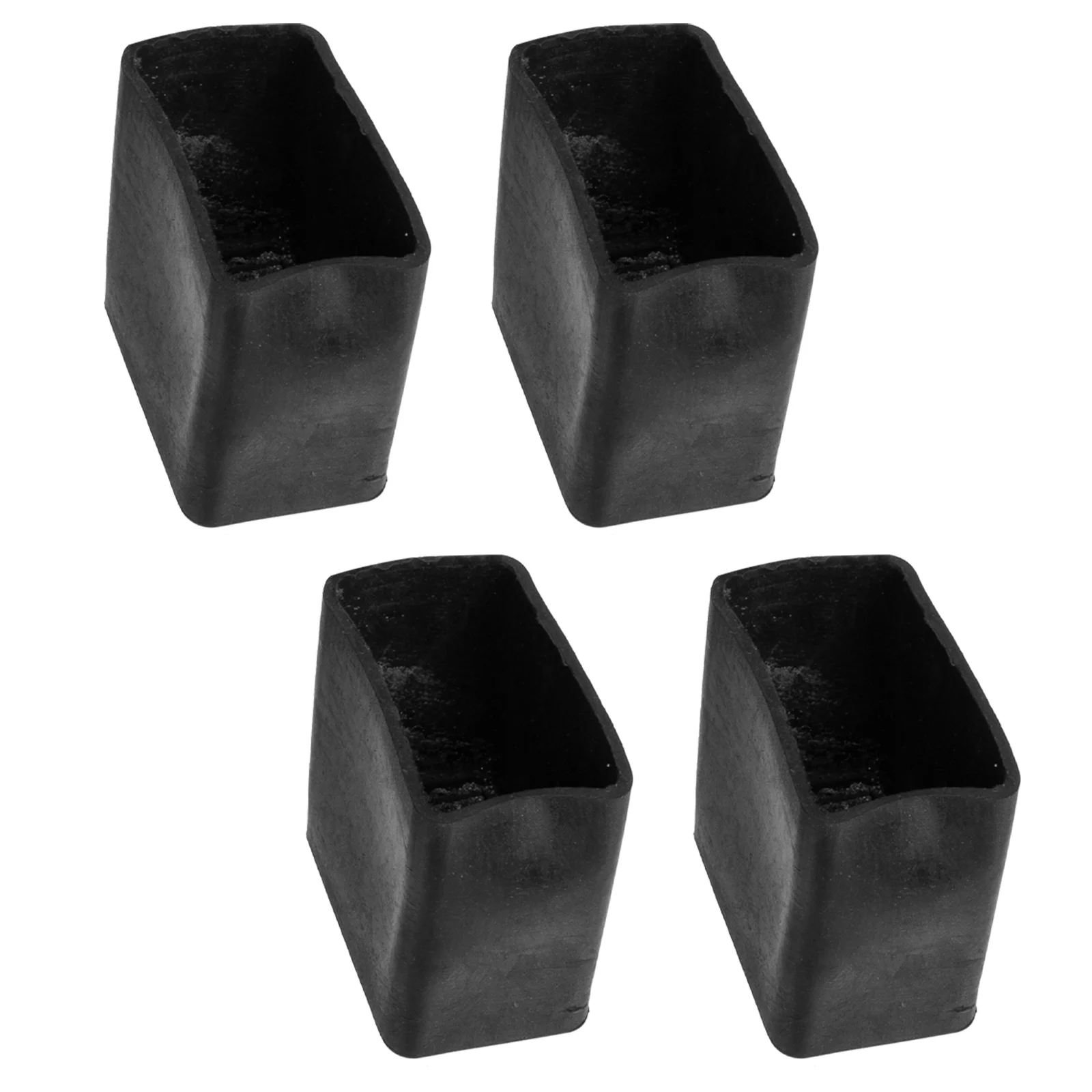 

4 Ladder Feet Covers Non- Rubber Steep Ladder Feet Pads Pads Extension Ladder Cushion Bumpers Replacement Accessories Black