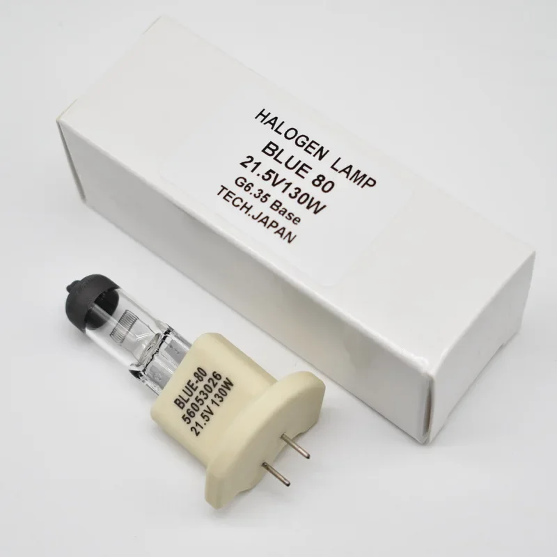 Фото Синяя галогенная лампа Hanaulux 56053026 21.5V 130W для операционных, хирургическая, бестеневая №1