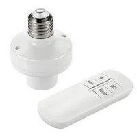 wireless remote control light lamp socket e26 e27 high quality bulb base holder voltage 90v 175v 5060 hz smart device for bulb