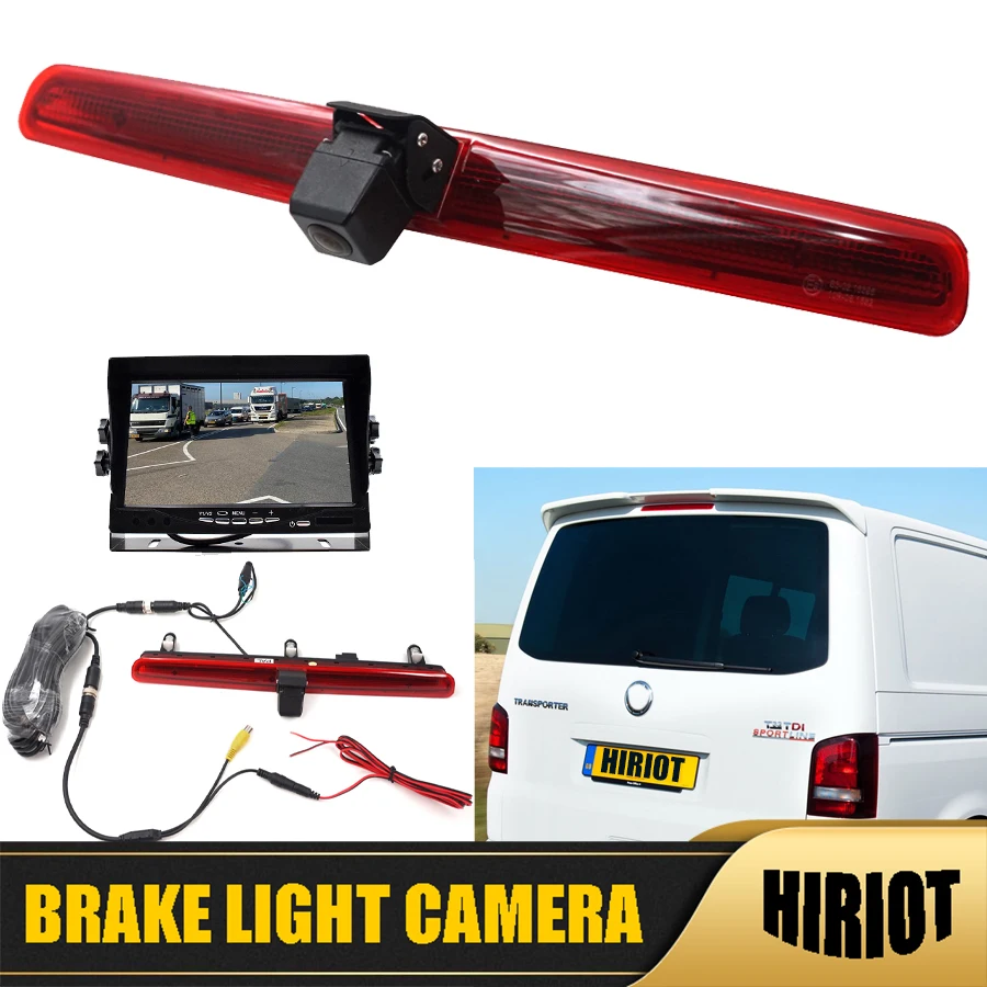 

Car Brake Light Rear View Backup Camera for VW Transporter T5 Tailgate 2003-2016 rear view reverse backup parking Night Vision