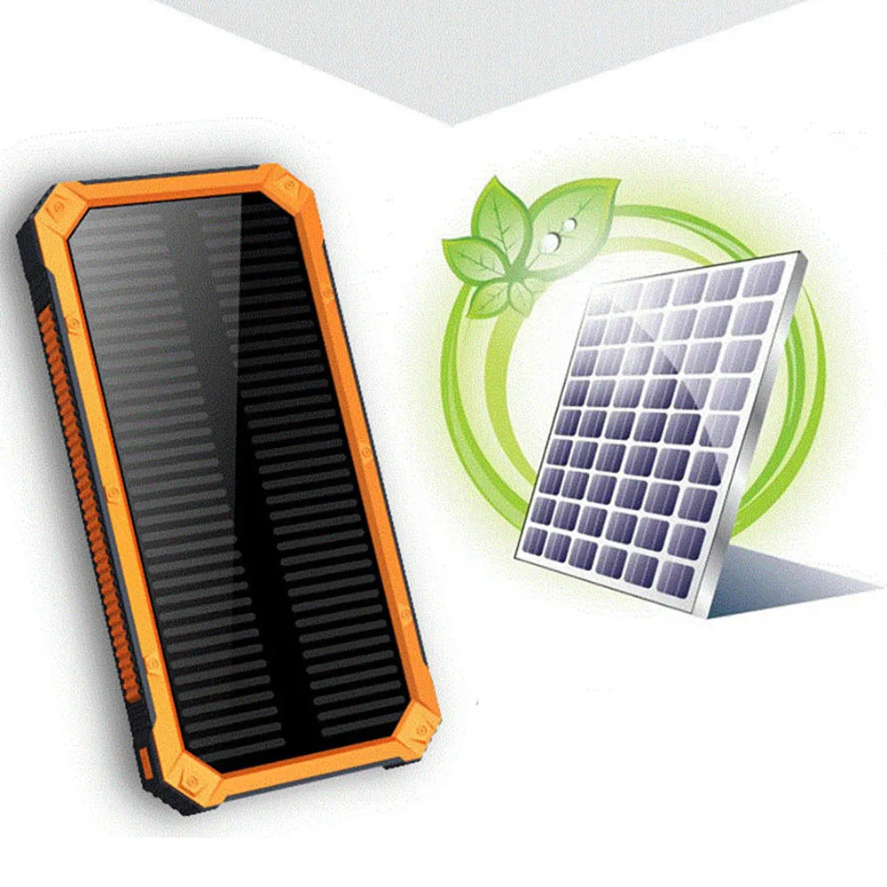 

Внешний аккумулятор на солнечной батарее для Xiaomi, 20000 мАч