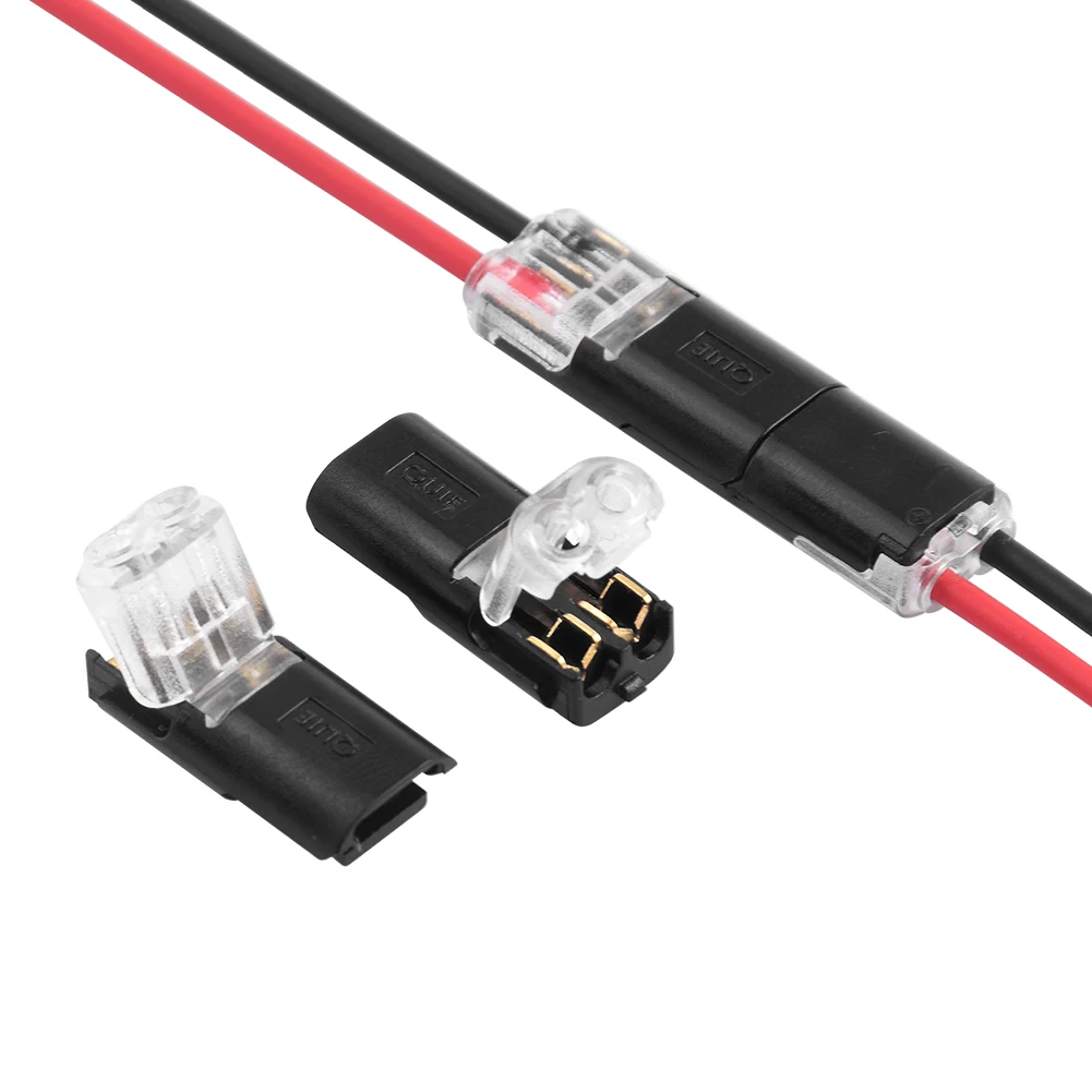 

2 Pin Quick Pluggable Scotch Lock Solice Wire Connector 22-20AWG Quick Splice Terminal Block ELECTRICAL CABLE JOINTS