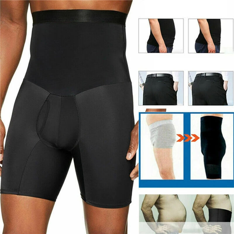 

Men Compression Short Running Tights Quick Dry Gym Fitness High Waist Leggings Running Shorts Male Underwear Sport Shorts
