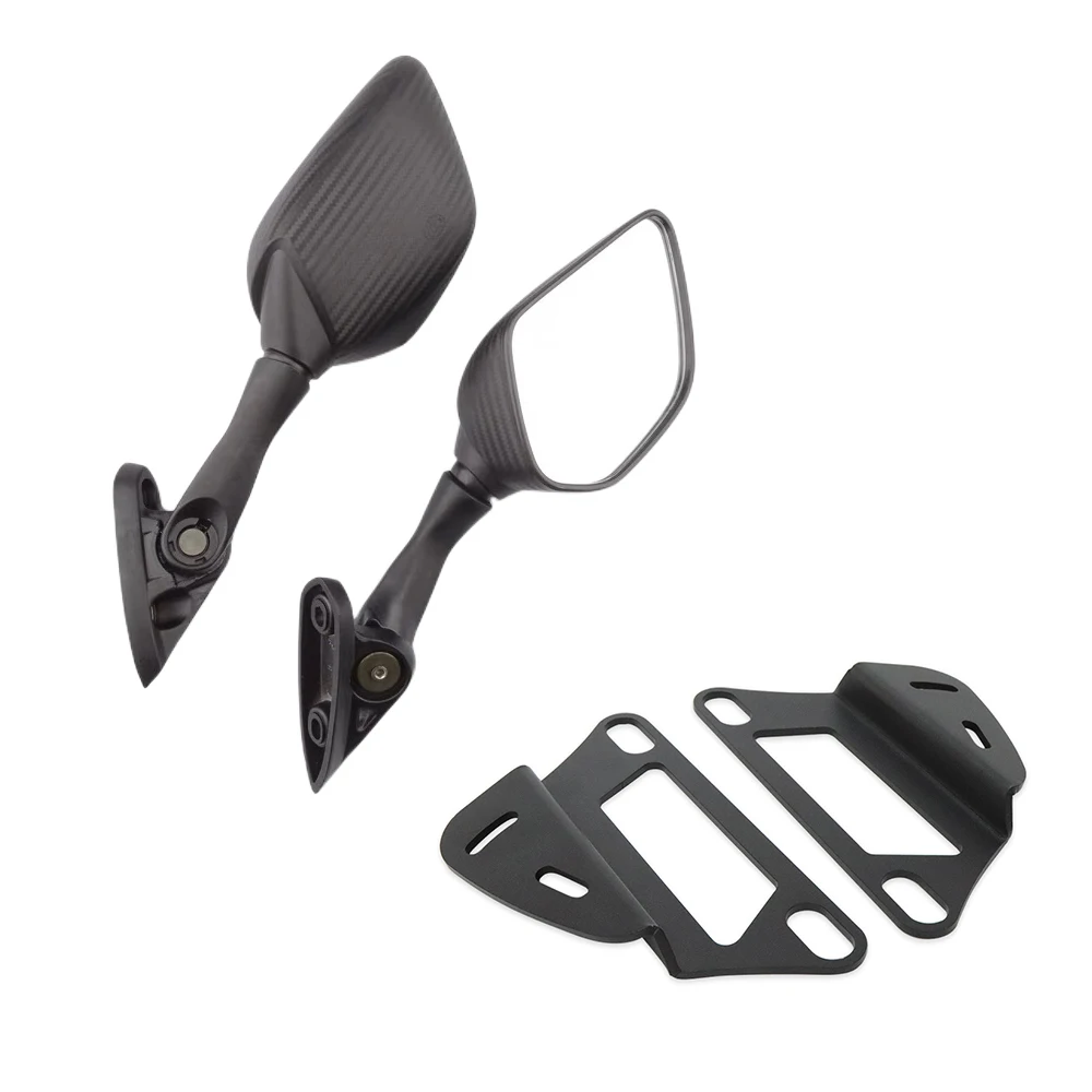 Мотоциклетные аксессуары комплект черных кронштейнов для переднего зеркала