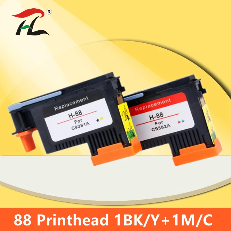 Совместимость для hp 88 печатающая головка HP C9381A C9382A PRO K550 K8600 K8500 K5300 K5400 L7380 L7580 L7590