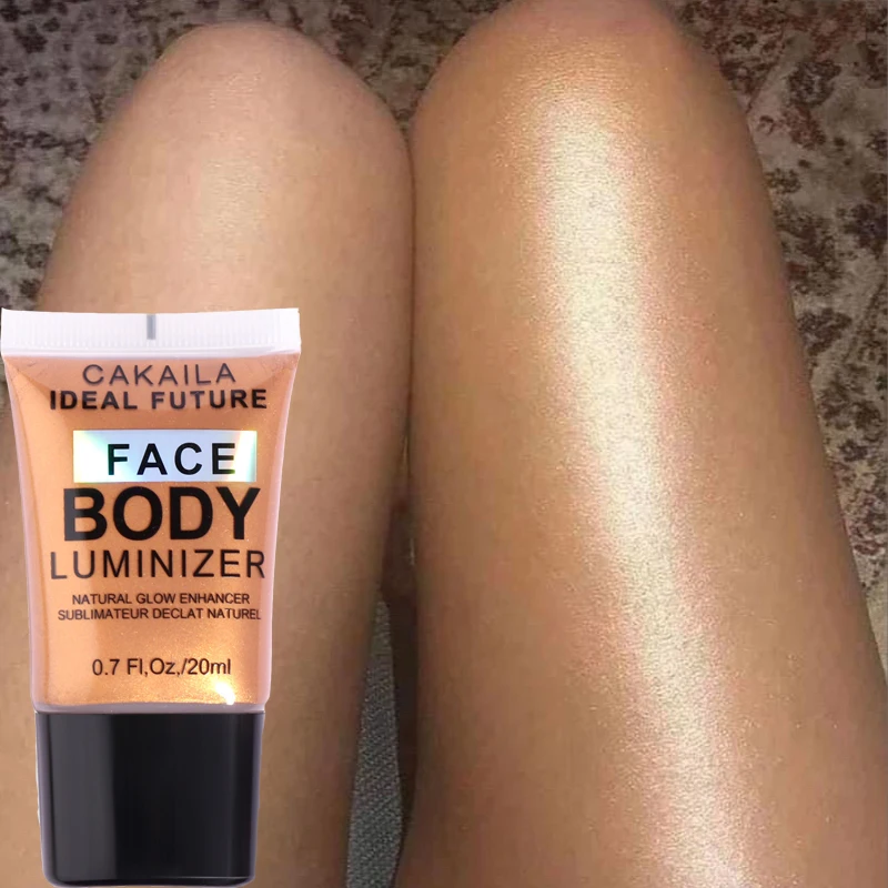 

Liquid Body Glow Highlighter Makeup Waterproof Brighten Shimmer Face Leg Body Clavicle Diamond High Gloss Gel Facial Cosmetic