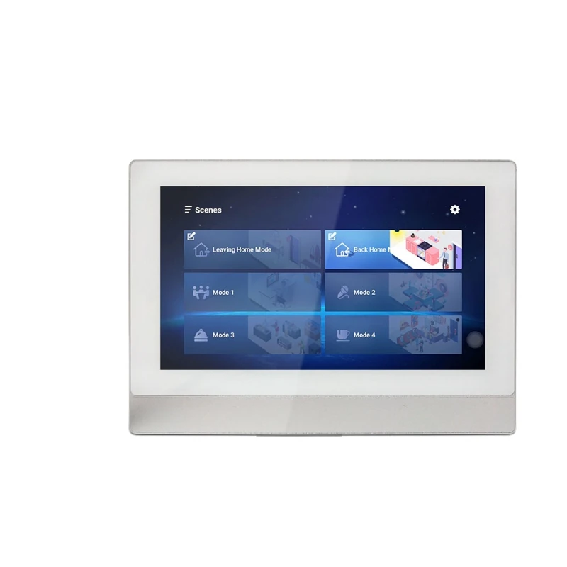 

7 Inch Touch Screen WIFI Wall Mount Amplifier with TUYA Smart Home Two Zone Music System In Wall Amplifier