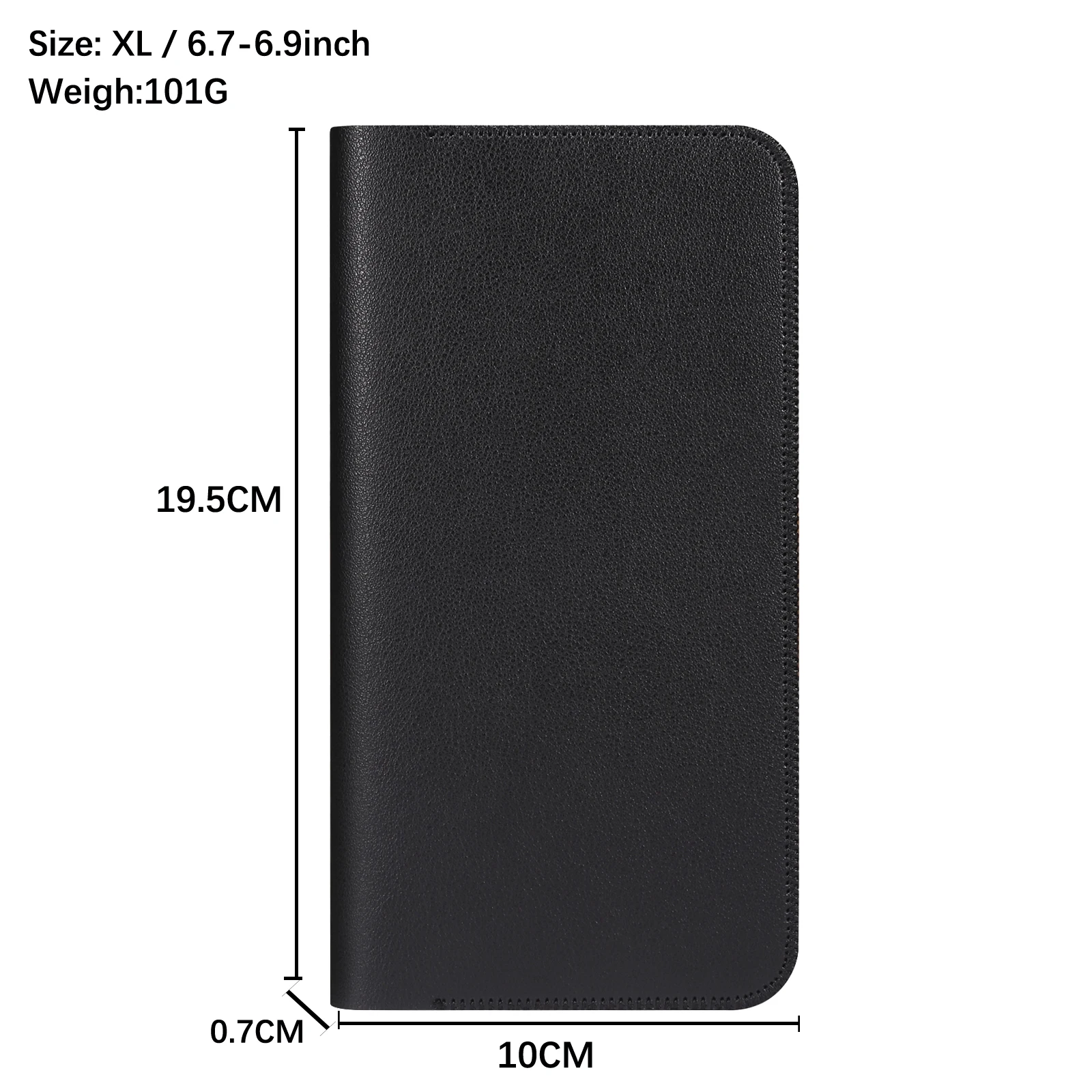 Универсальный двухслойный деловой чехол для телефона 4 7-6 9 дюймов iPhone Samsung Huawei Xiaomi