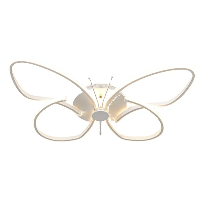 Современные алюминиевые потолочные светильники в форме бабочки с покрытием