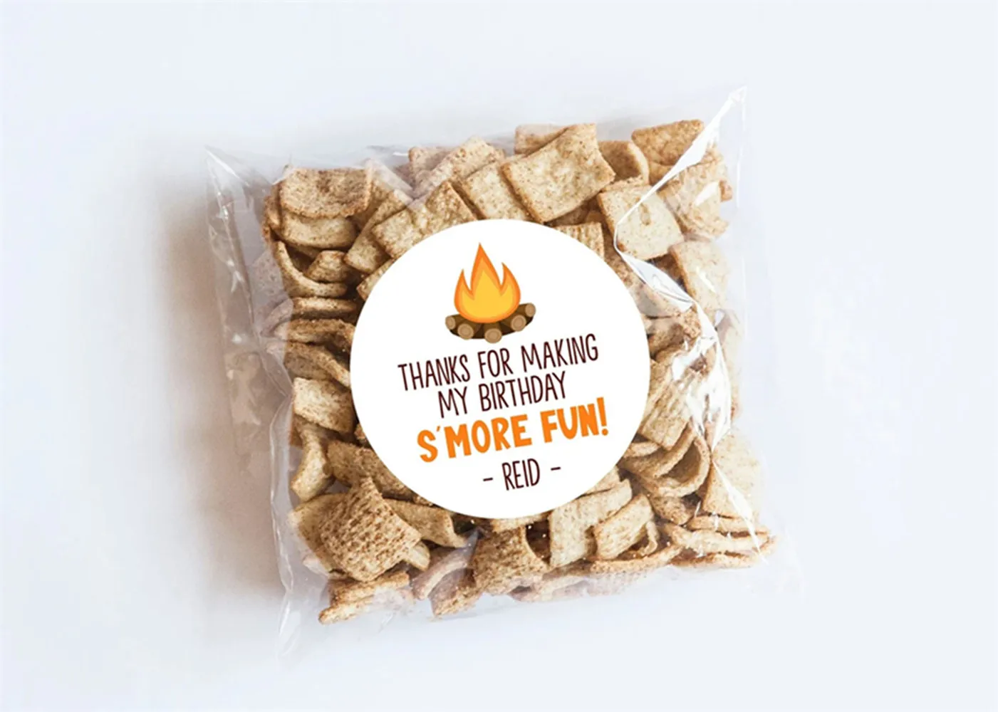 

25PCS Camping S'mores Stickers, S'more Fun, Camping Theme, First Birthday, Tent Stickers, Camping Labels, Favor Bags, Birthday