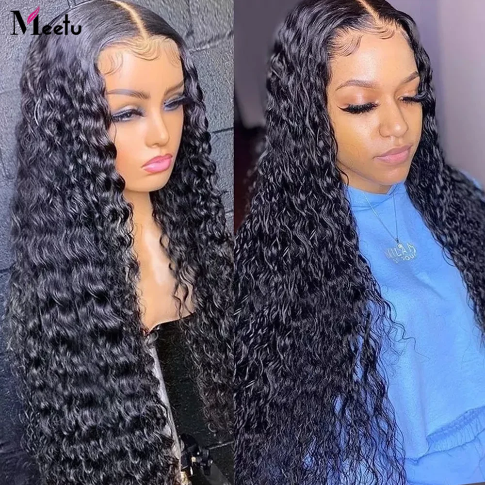 

250 Density 5x5 Lace Closure Wig Kinky Curly 40 inch Human Hair Wigs for Women Meetu Curly Closure Wig HD Transparent Lace Wigs