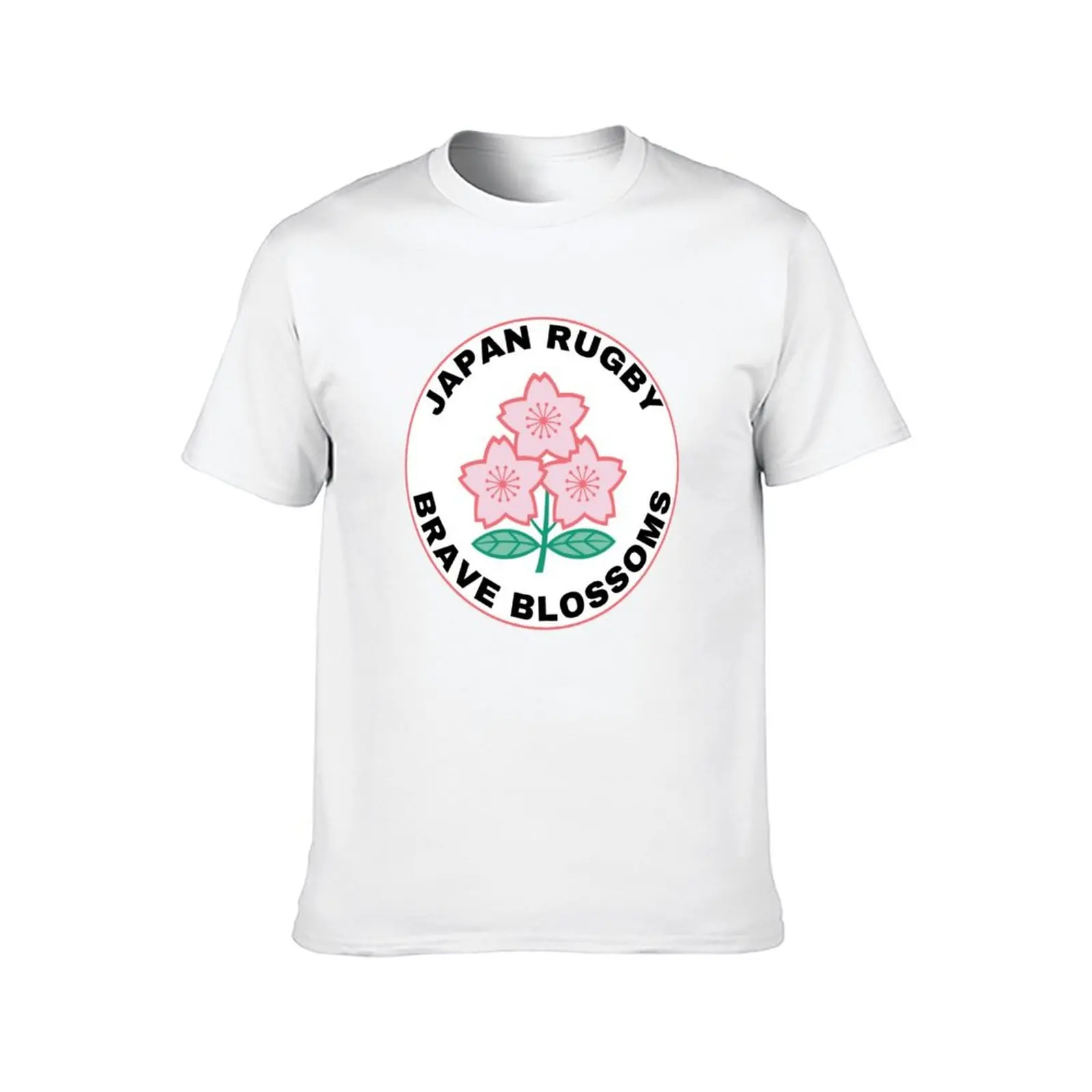 Футболка Japan Rugby Brave Blossoms Louboutins рубашки большого размера в стиле аниме мужская
