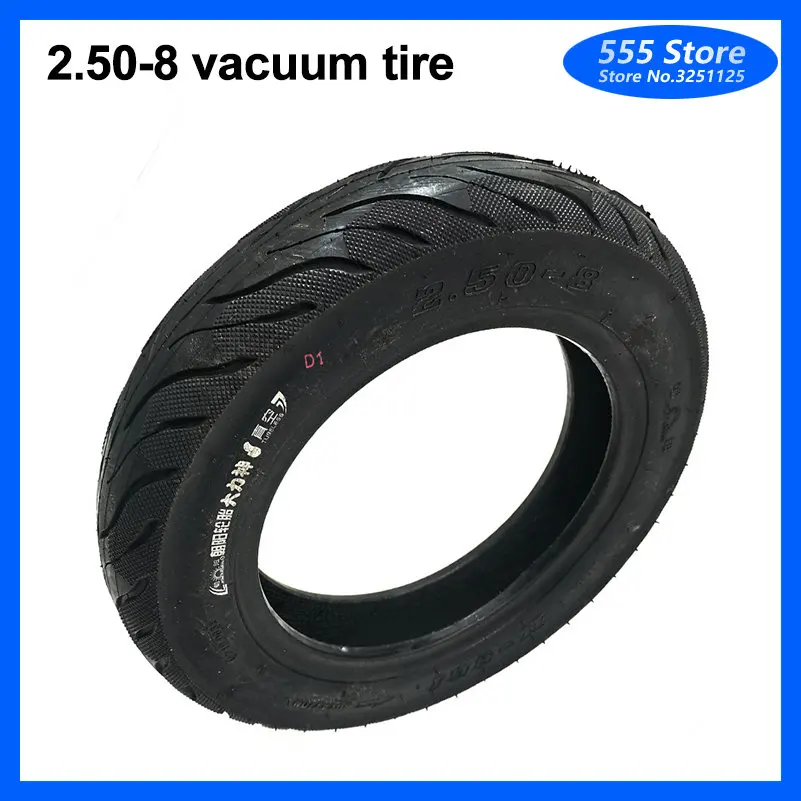 

2,50-8 бескамерная шина для электромобиля 250-8 вакуумная шина для электрического скутера мотоцикла утолщенная износостойкая