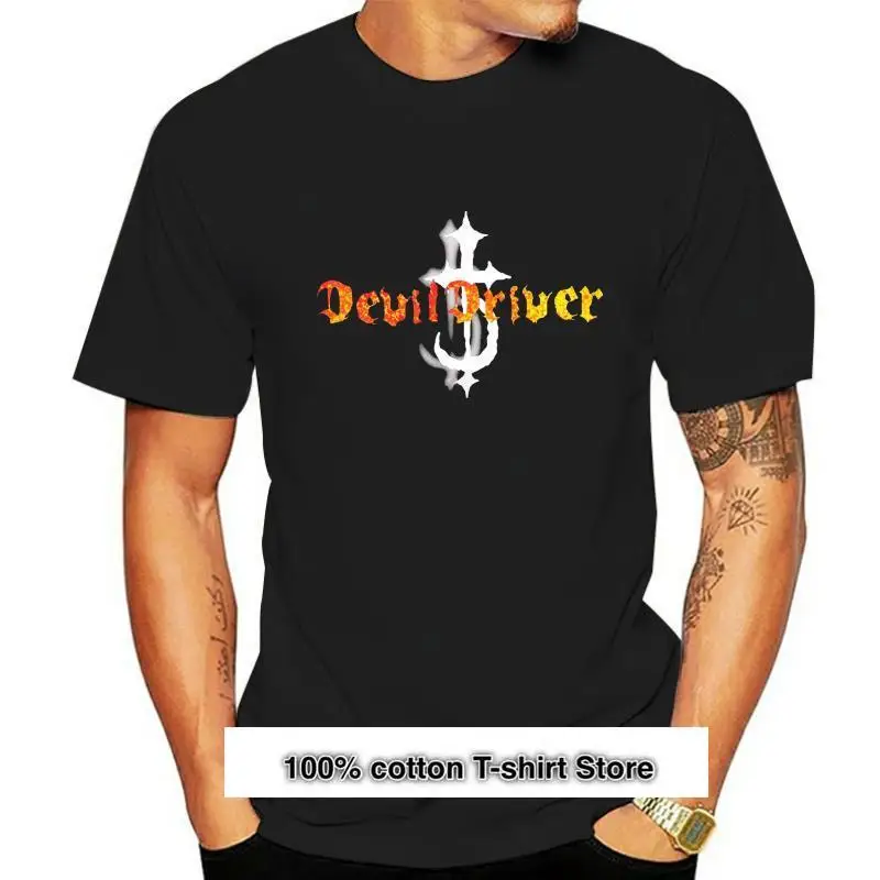 

DEVIL DRIVER-Camiseta con estampado de MENS-DTG, camiseta nueva, SIZE-S7XL