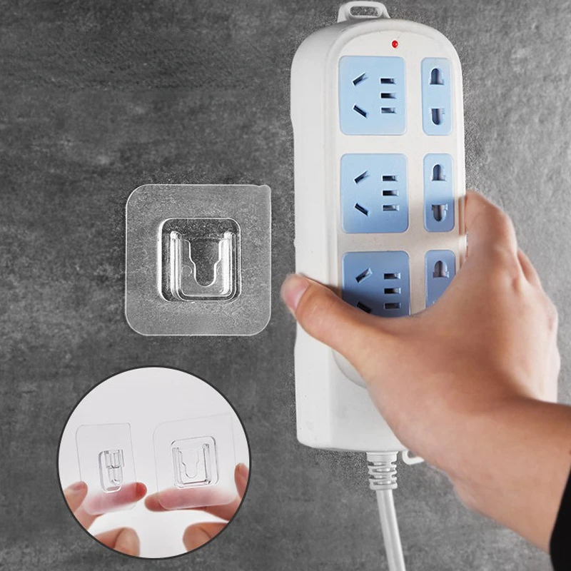 

Strong Hooks Suction Cup Sucker Wall Storage Holder For Kitchen Bathroom bedroom Double-Sided Adhesive Wall Hooks Hanger