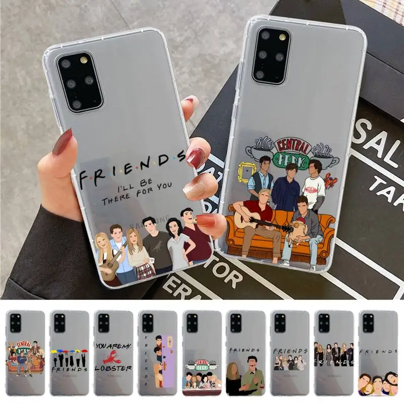 

Coffee Friends TV Show Phone Case for Samsung A51 A52 A71 A12 for Redmi 7 9 9A for Huawei Honor8X 10i Clear Case