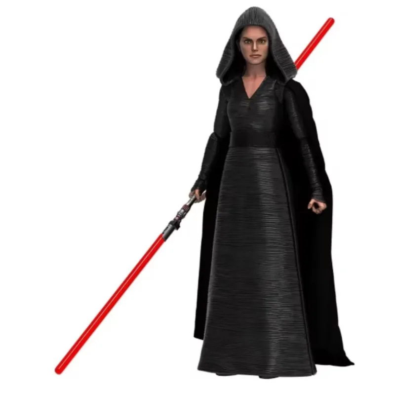 Фото Оригинальная коллекционная модель аниме-фигурки Hasbro Star Wars The Black Series Rey (Dark Side Vision) №1