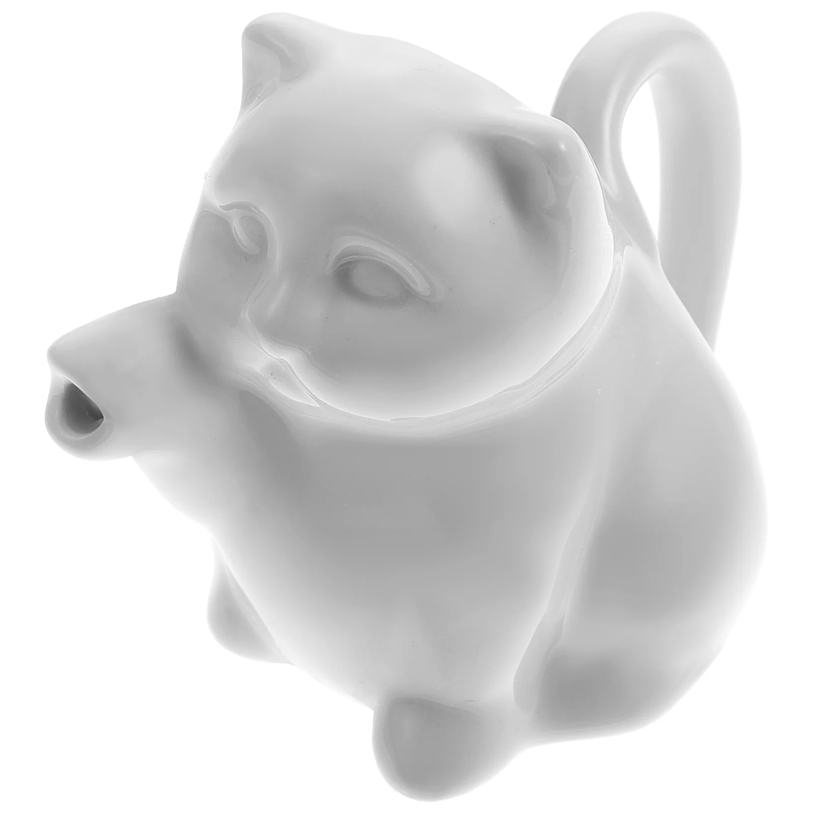 

Ceramic Kettle Lovely Animal Shaped Sauce Cup Coffee Flower Cup