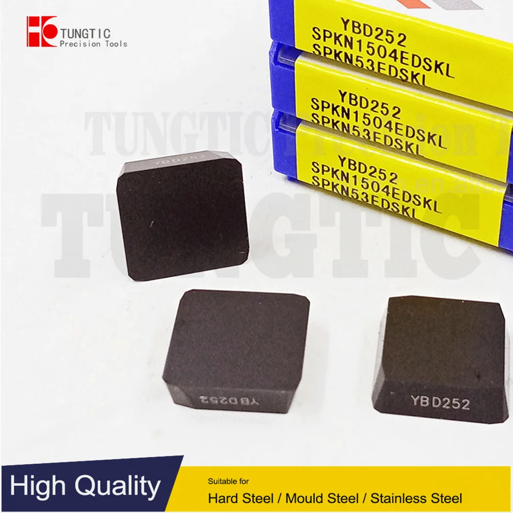 SPKN1504EDSKL YBD252 YBC302 YBC301 SPKN53EDSKL ZCC Сменные фрезерные Вставки карбидная фреза для ЧПУ SPKN