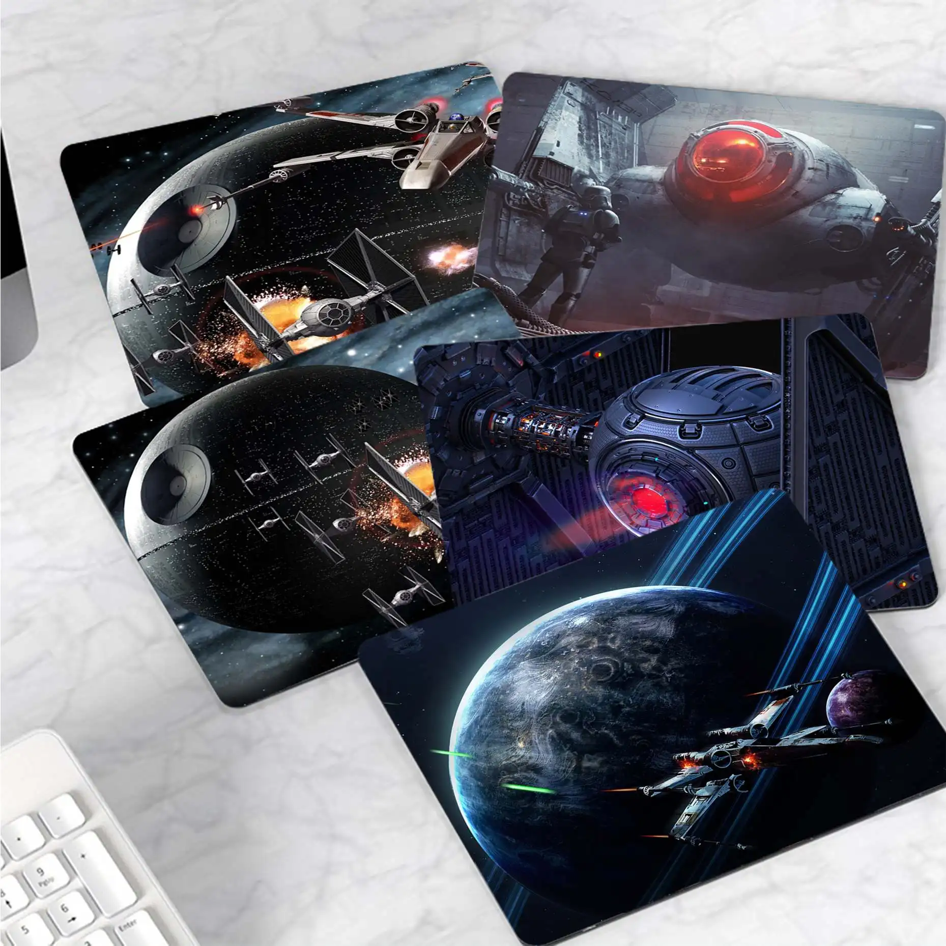 

Your Own Mats Disney Star Wars TIE Fighter Office Mice Gamer Soft Mouse Pad Top Selling Wholesale Gaming Pad mouse